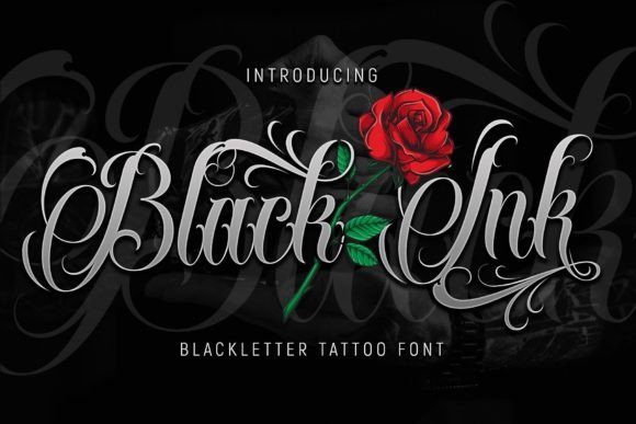Black Ink: A Bold Blackletter Font for Real Projects