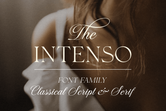 Intenso: A Harmonious Font Family Built for Elegance and Versatility