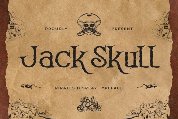 Jack Skull: The Pirate Fantasy Font That Sets Sail With Your Creativity