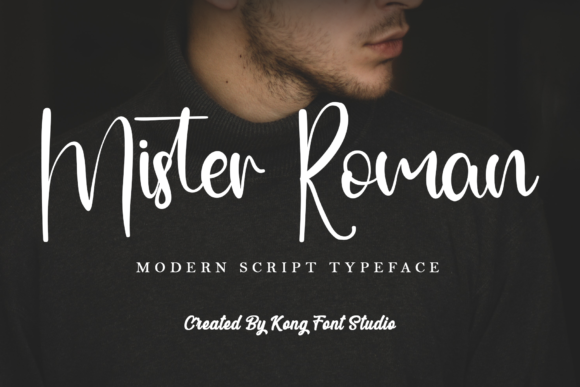 Mister Roman: A Playful Handwritten Script Font
