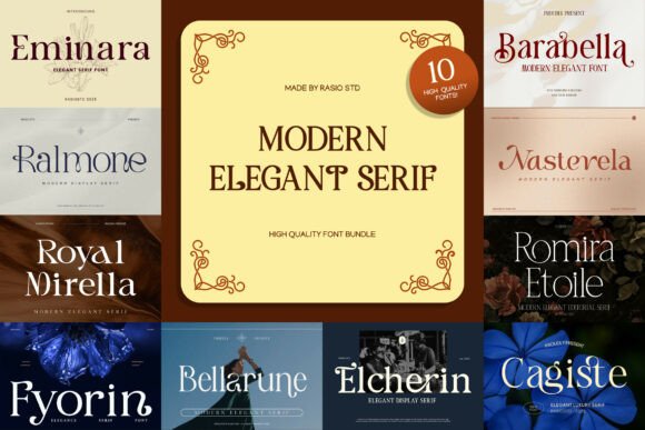 Modern Elegant Serif: Where Timeless Craft Meets Contemporary Clarity
