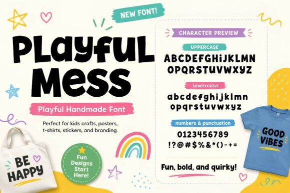 Playful Mess: Bold, Quirky & Handmade