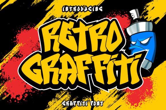 Retro Graffiti: When Urban Energy Meets Typography