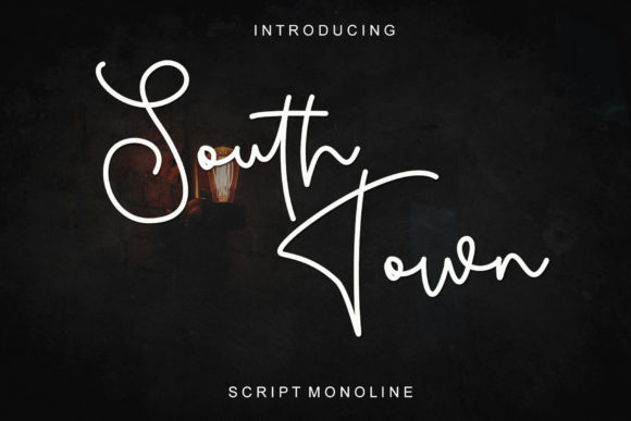 South Town: The Handwritten Font That Bridges Personality and Practicality